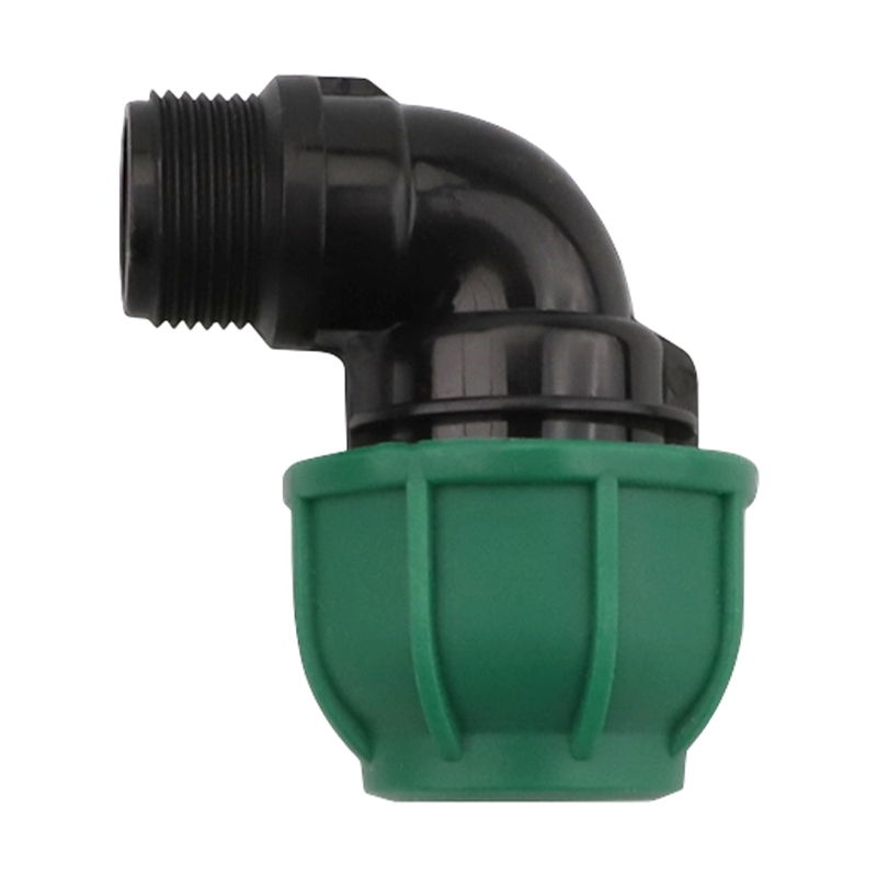 PE Compression Male Threaded Elbow