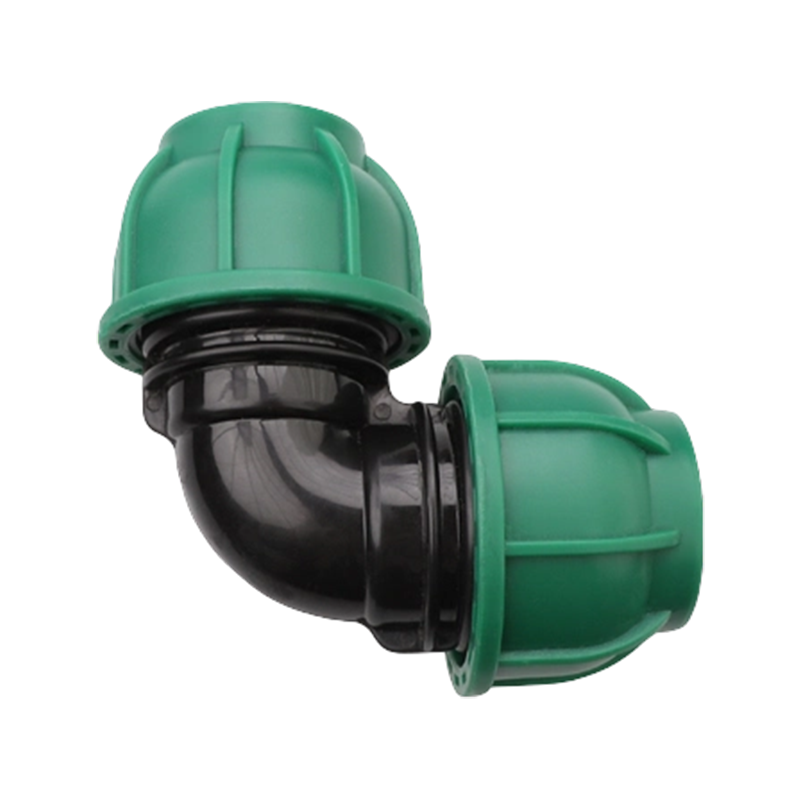 PE Compression Elbow Fitting